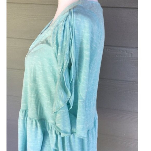 a.n.a Split Sleeve Ruffled Knit Top - Picture 5 of 9